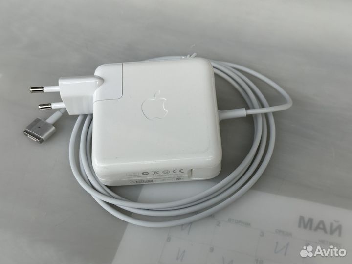 Зарядка для Macbook Magsafe 2 60W A1435