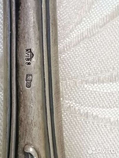 Ножи столовые серебро