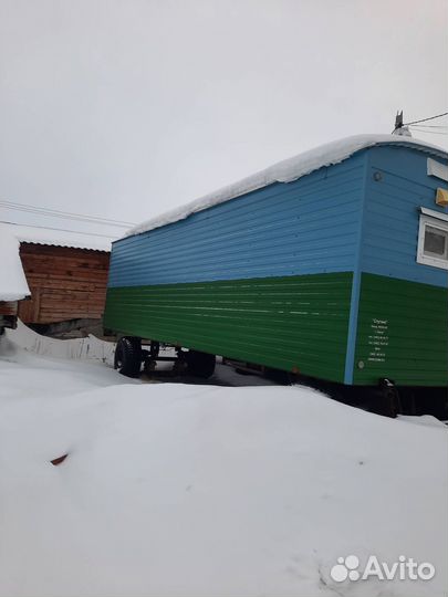 Прицеп-вагон-дом передвижной (тракторный) спутник