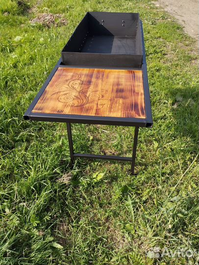 Мангал лофт 74х35 см