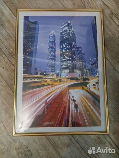 Фоторамка, фоторамка золотая, рамка