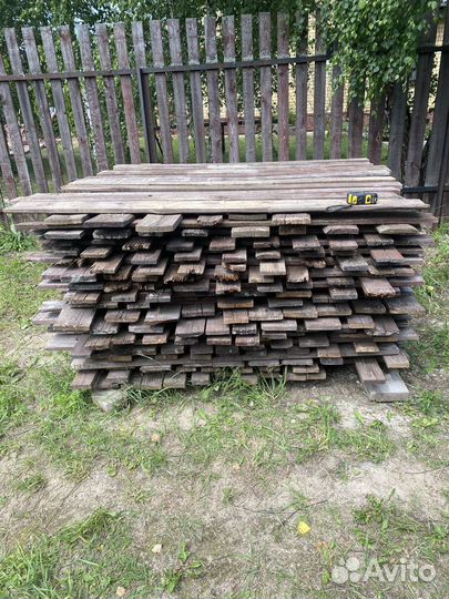 Штакетник деревянный для забора б/у