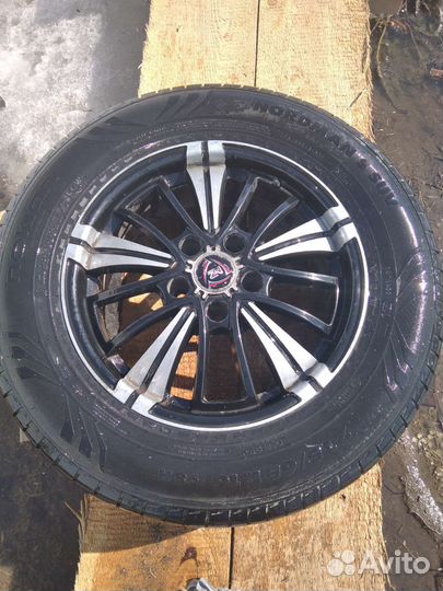 Колёса 4 шт.Литые диски с резиной Нокиан нордман