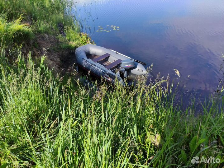 Лодка пвх с мотором бу