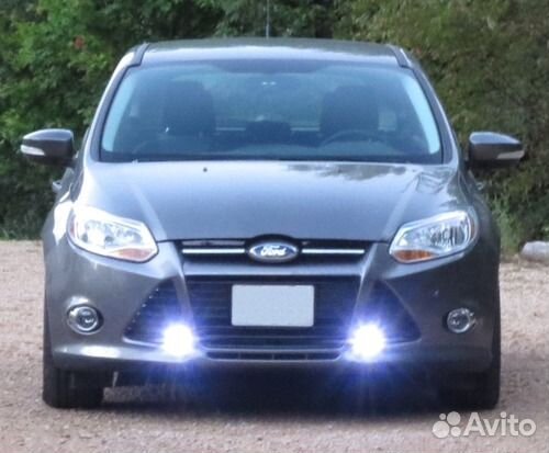 Ходовые огни LED линза 15W, 45мм, 12V