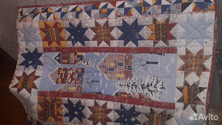 Лоскутное покрывало печворк