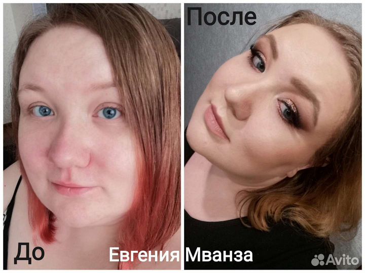 Визажист. Макияж. Накладные ресницы. Локоны