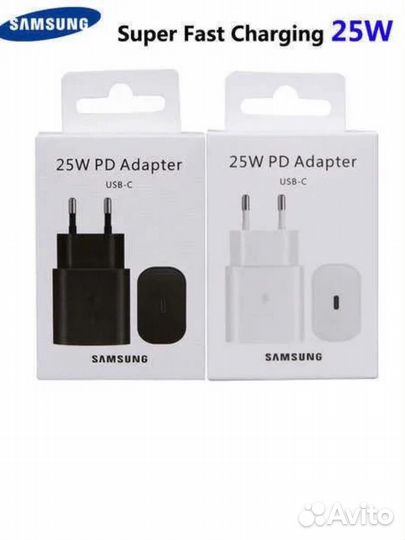 Сетевое зарядное устройство Samsung 25W