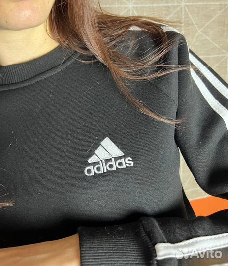 Спортивный костюм Adidas черный