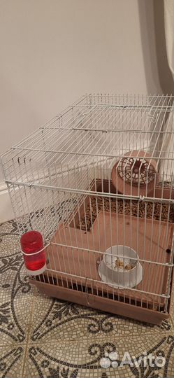 Клетка для грызунов, Хомяков двухэтажная
