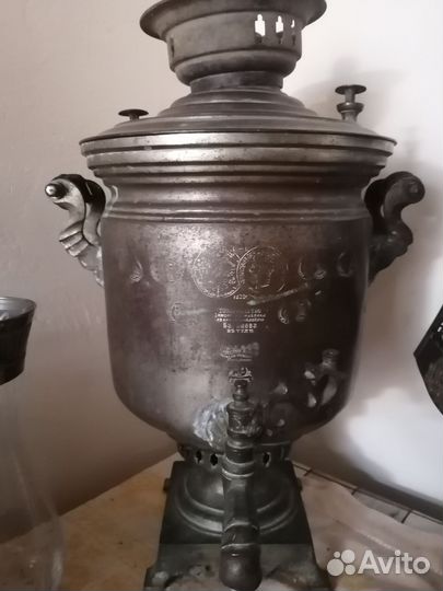 Самовар Тульский Баташевых 1903г