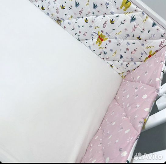 Бортики в кроватку новые