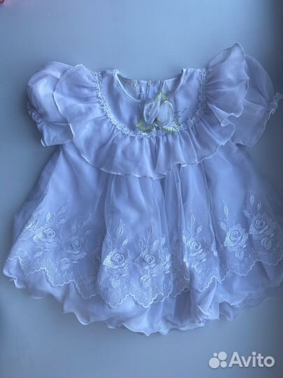 Платье для девочки 92