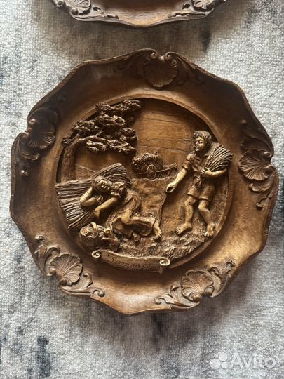 Настенные тарелки Времена года германия