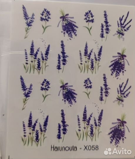 Наклейки, слайдеры для ногтей