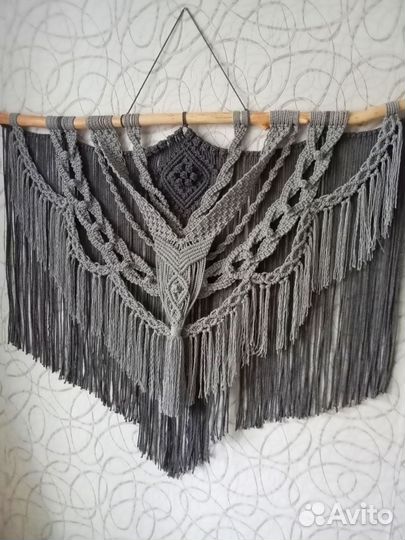 Панно в технике макраме