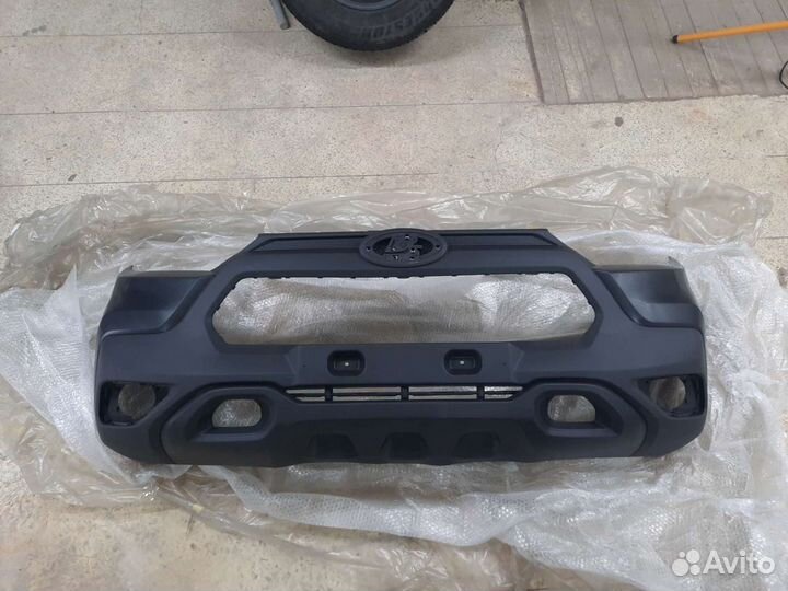 Бампер передний Niva Travel