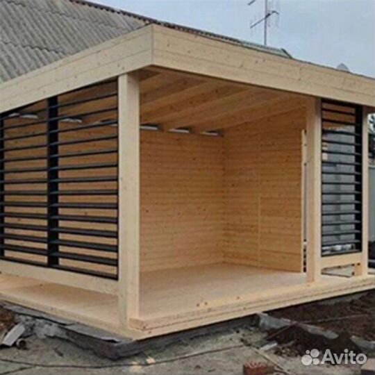 Беседка лофт Пергола