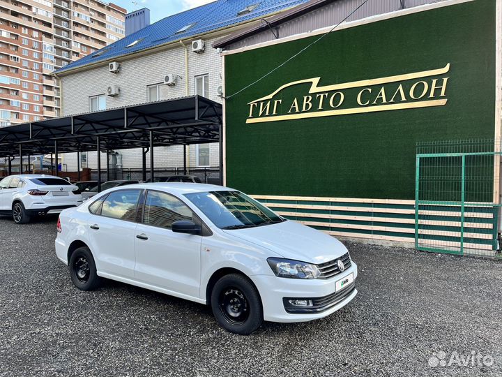 Volkswagen Polo 1.6 МТ, 2018, 189 345 км