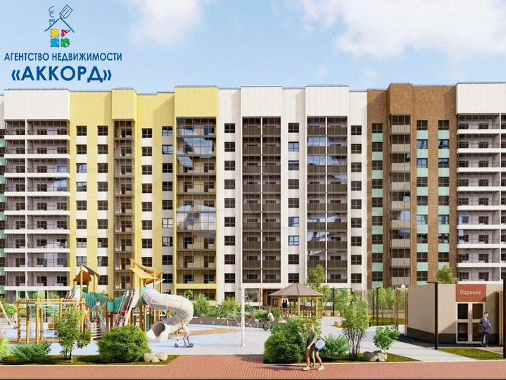 3-к. квартира, 58,4 м², 1/10 эт.