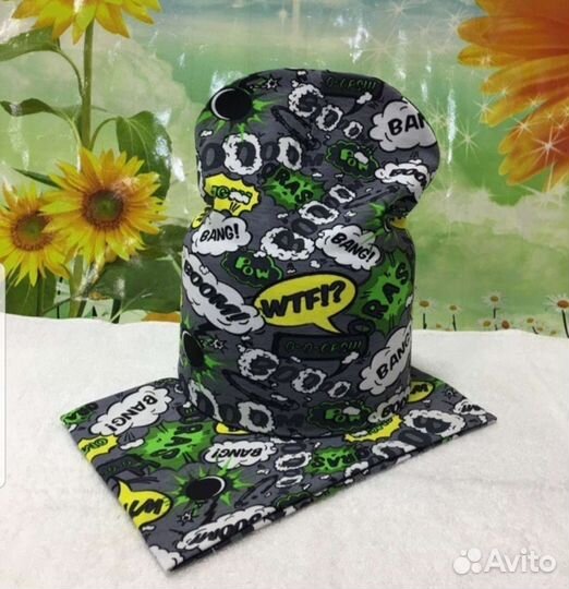 Комплект шапка и снуд