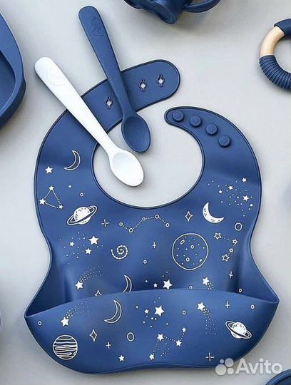 Детская посуда для кормления силиконовая