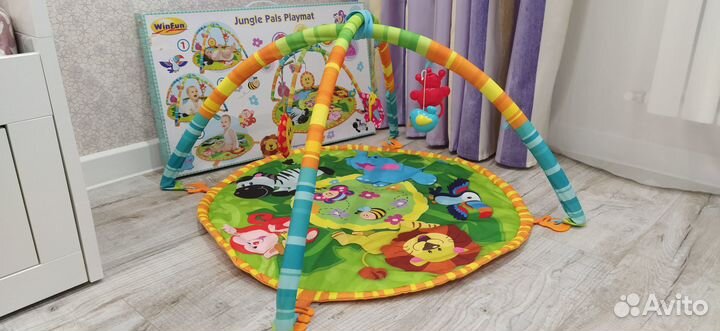 Игровой развивающий коврик