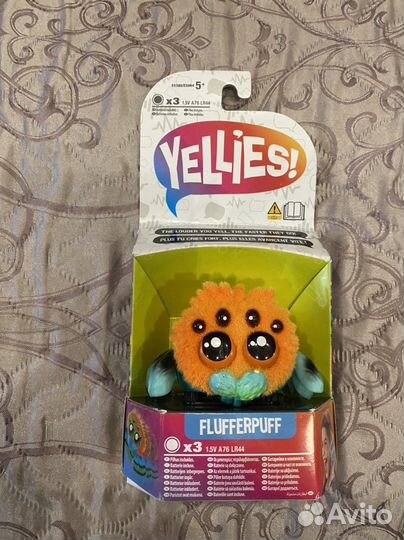 Интерактивная игрушка Yellies Паучок