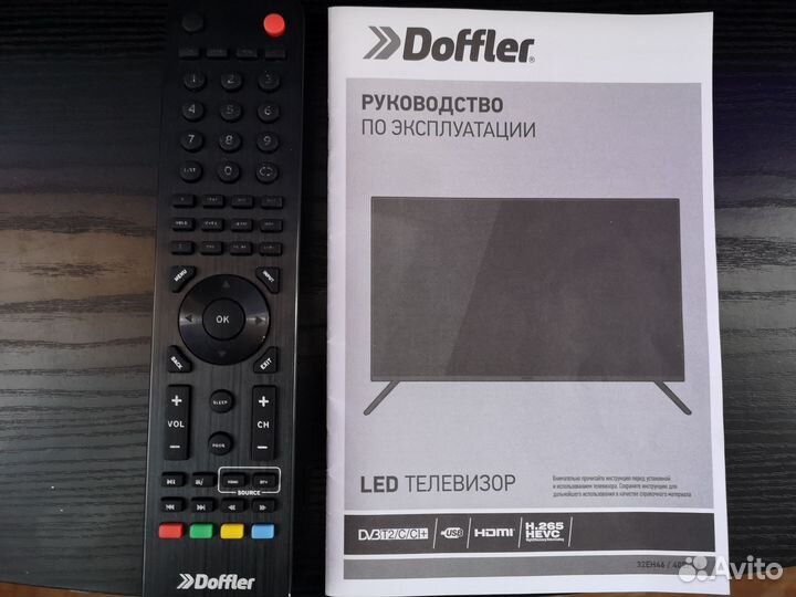 Телевизор Doffler 32' с цифровым тюнером
