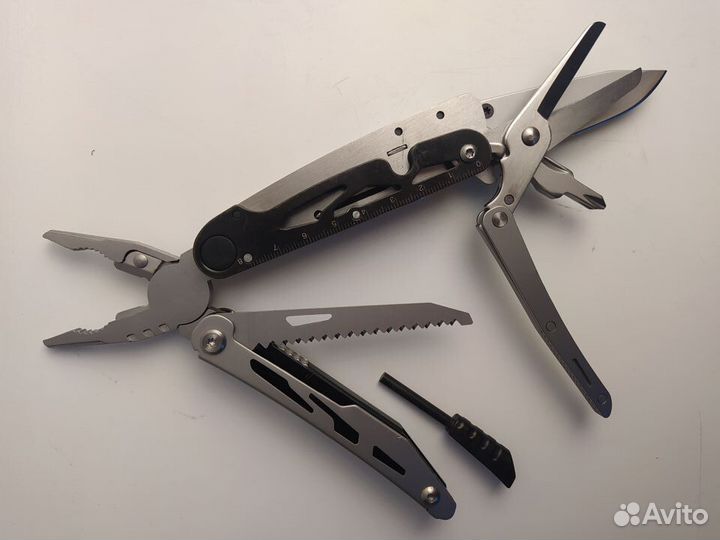 Мультитул Workpro ST021019A 11 в 1 с ножницами