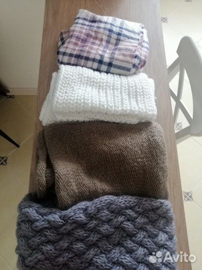 Женские шарфы, снуды