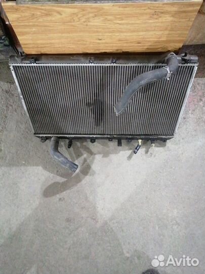 Радиатор охлаждения двигателя 2mzfe