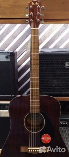 Гитара fender CD-60S dread ALL-MAH WN