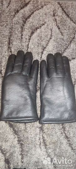 Мужские кожаные перчатки