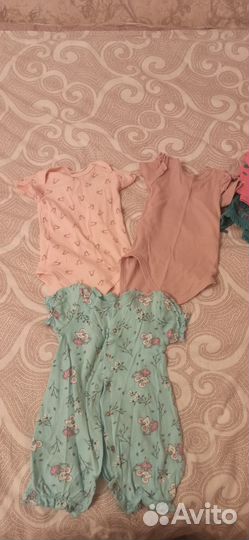 Детские вещи пакетом для девочки 80 86