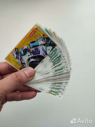 Вкладыши от жвачек turbo.полная серия