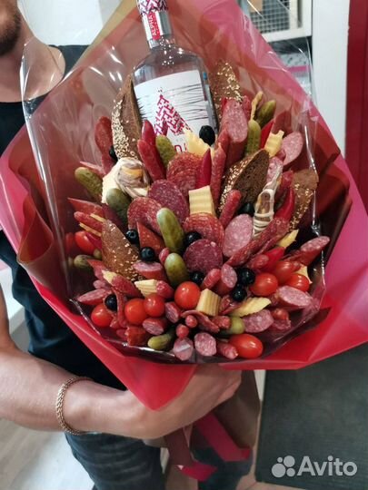 Букет из колбасы