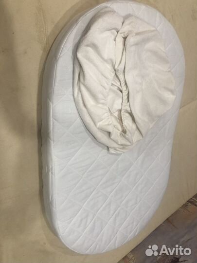 Матрас детский овальный 125/75