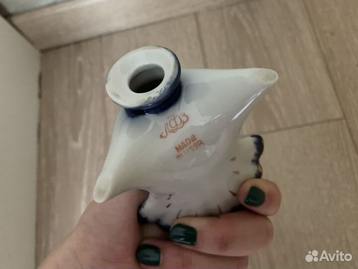 Фарфоровые статуэтки СССР лфз перечницы