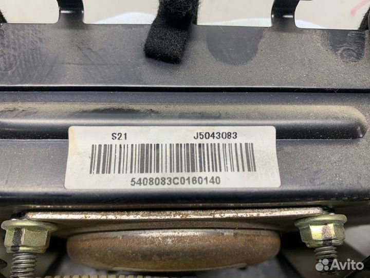 Подушка безопасности пассажирская в торпедо