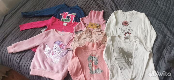 Вещи пакетом на девочку