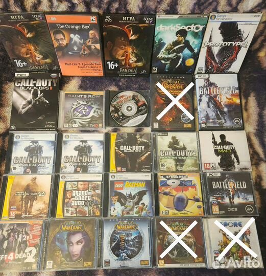 Много игр для пк