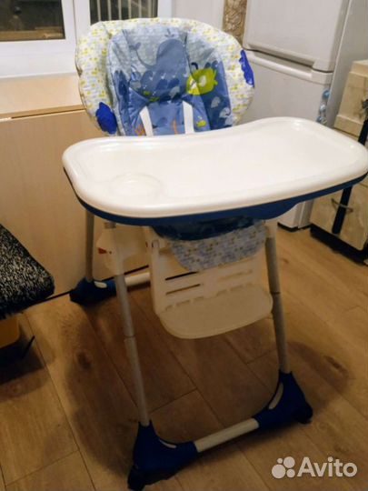 Стульчик для кормления chicco polly 2 в 1