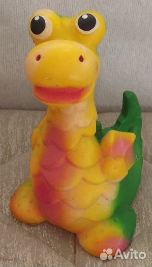 Детская резиновая игрушка Дракончик Редкий СССР
