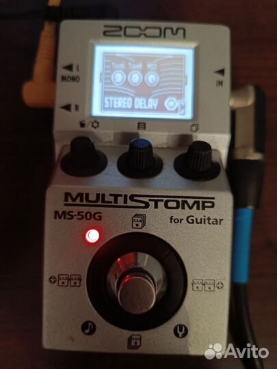 Zoom ms 50g multistomp гитарная педаль