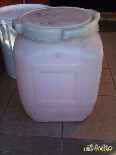 Фляга пластиковая пищевая бу