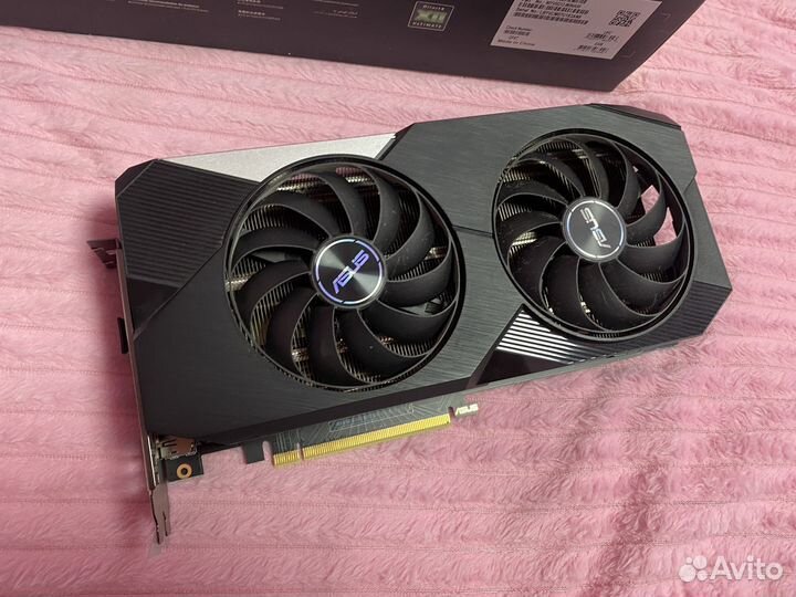 Видеокарта asus GeForce RTX 3060 Ti Dual OC 8gb
