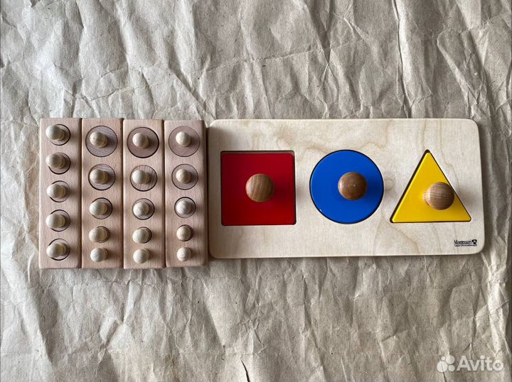 Вкладыши Монтессори