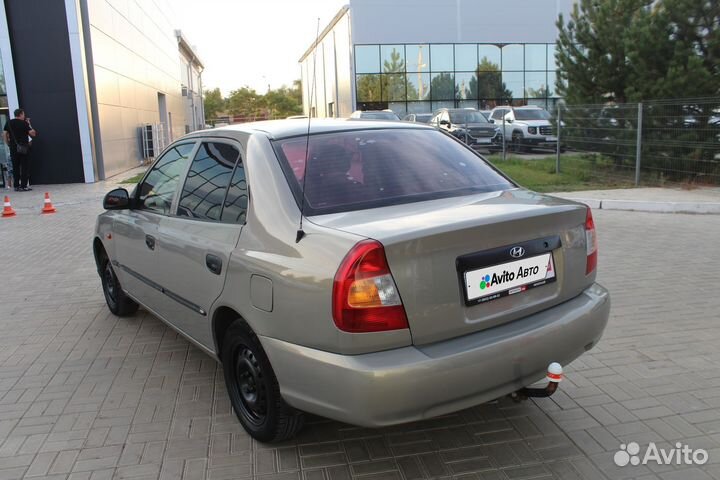 Hyundai Accent 1.5 AT, 2007, 298 686 км