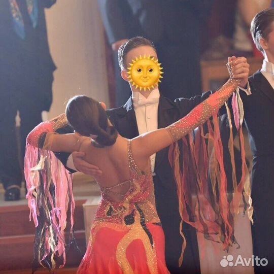 Платье для бальных танцев стандарт ю2